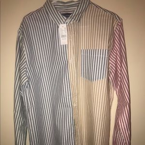 Multicolored Collard Shirt